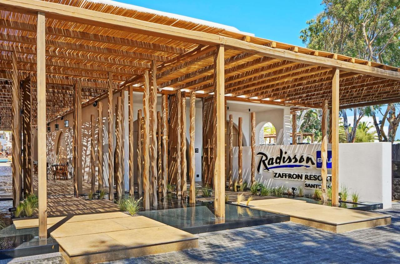 Radisson Blu Zaffron Resort, Santorini Kamári Esterno foto