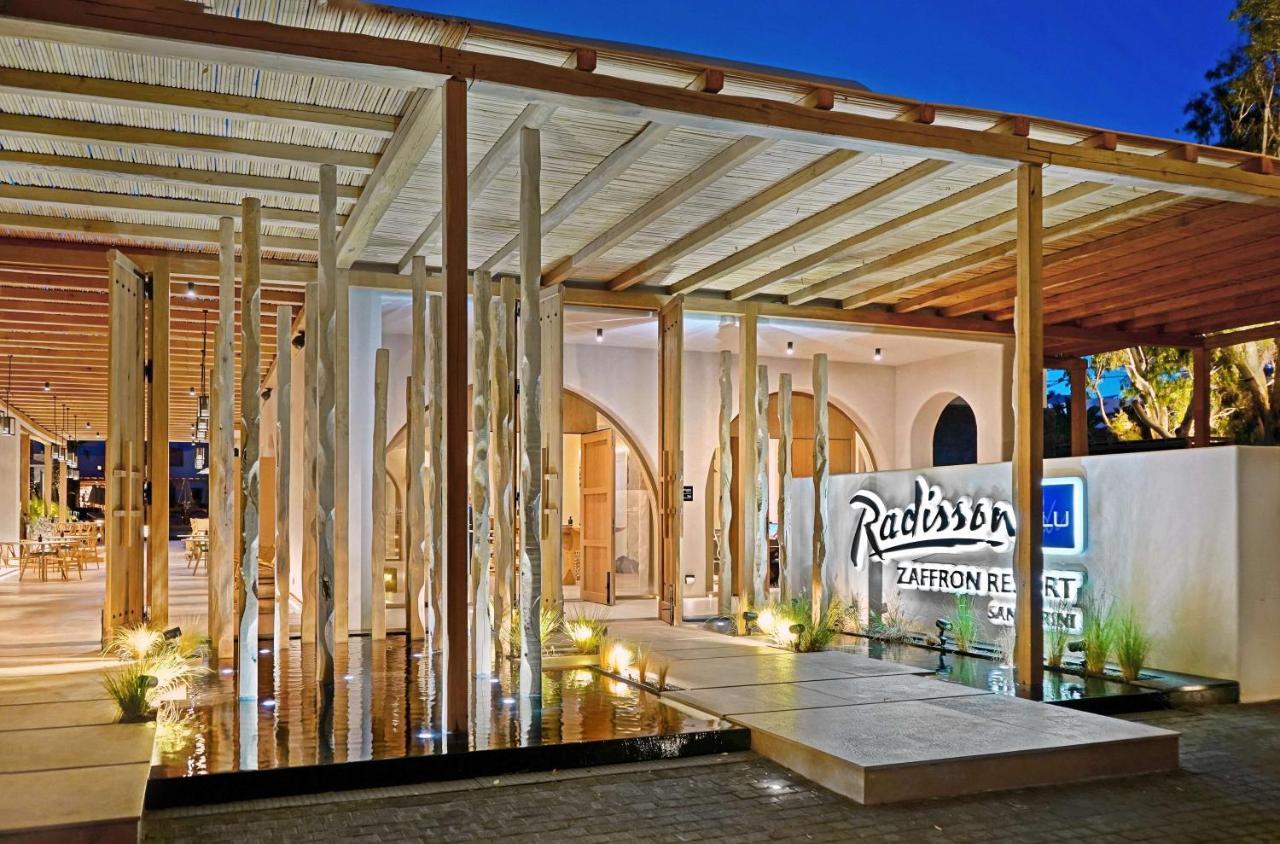 Radisson Blu Zaffron Resort, Santorini Kamári Esterno foto